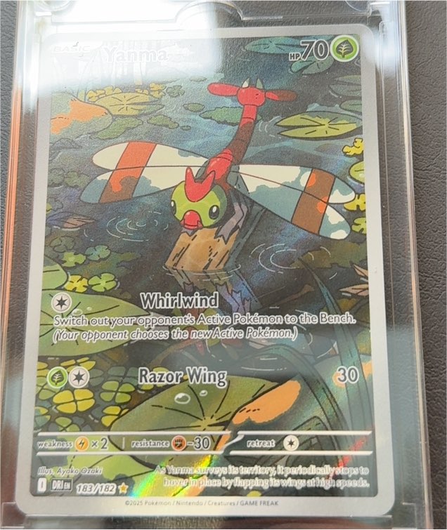 2025 Pokémon SV10: Destined Rivals #183 Yanma — front