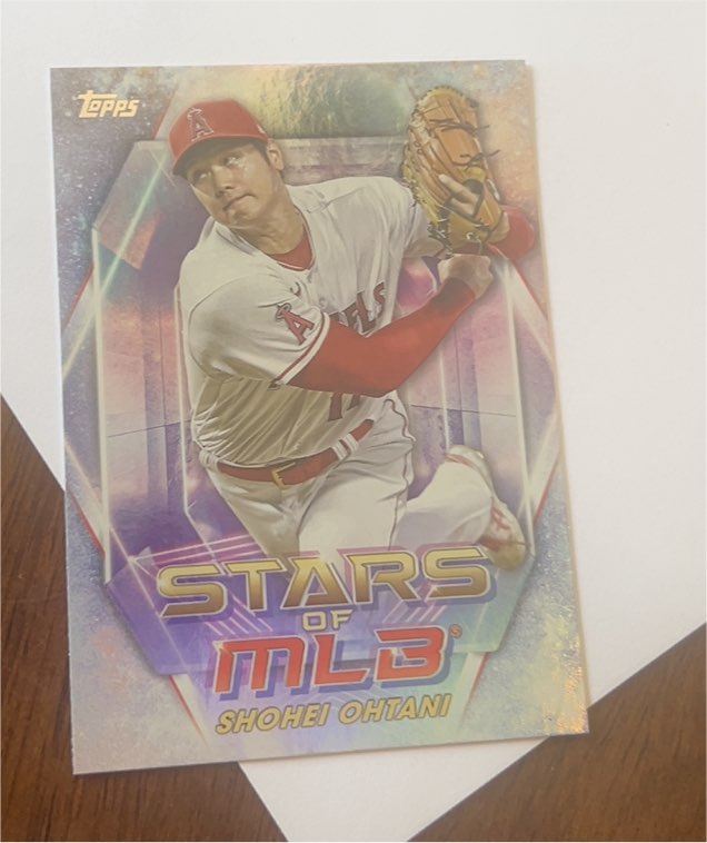 2023 Topps Stars of MLB #SMLB-21 Shohei Ohtani — front