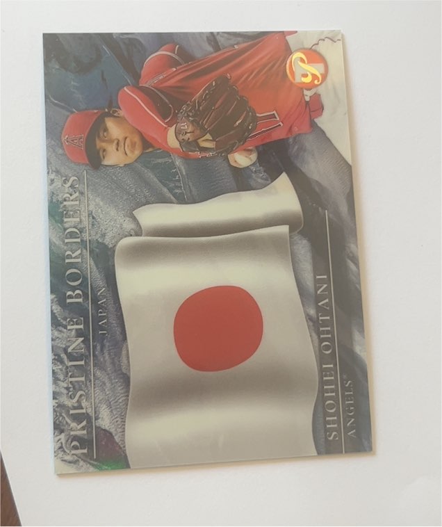 2022 Topps Pristine Pristine Borders #PB-13 Shohei Ohtani — front