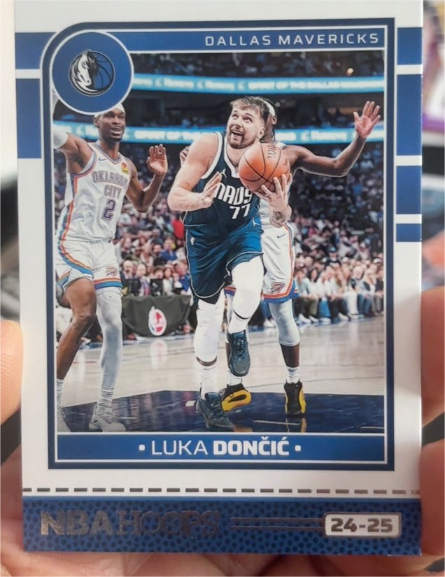 2024-25 Panini NBA Hoops #115 Luka Dončić — front