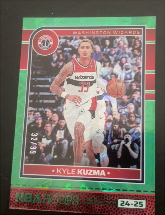 2024-25 Panini NBA Hoops #17 Kyle Kuzma — front