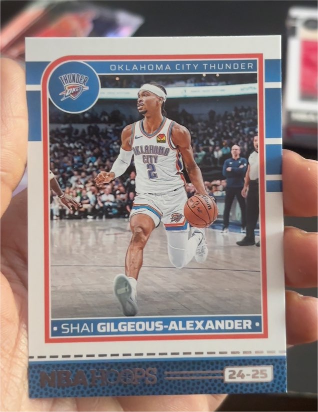 2024-25 Panini NBA Hoops #126 Shai Gilgeous-Alexander — front