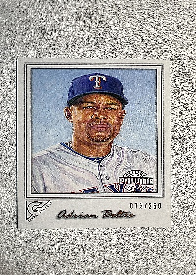 2017 Topps Gallery #39 Adrian Beltre — front