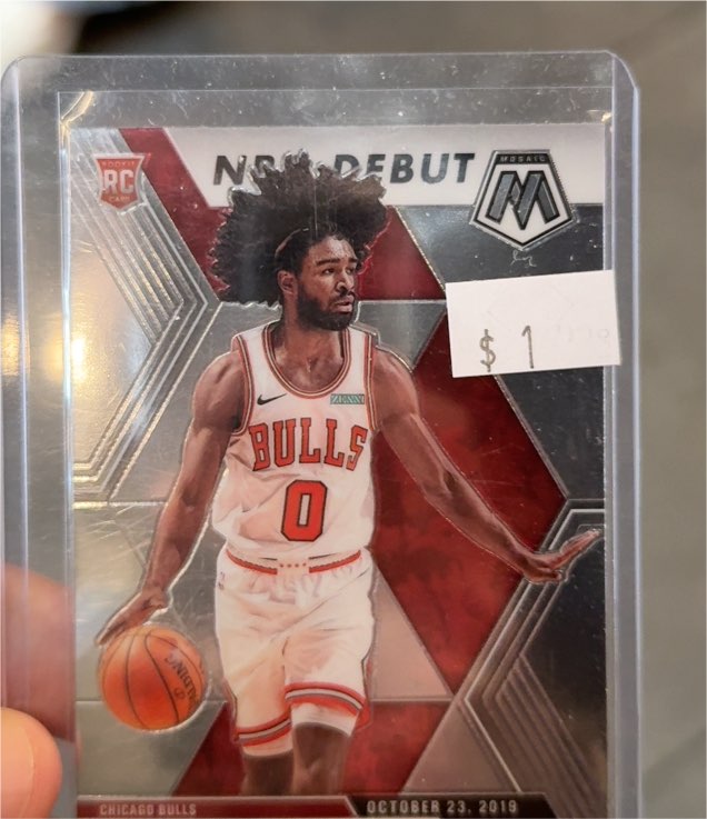 2019-20 Panini Mosaic #264 Coby White — front
