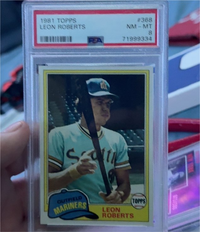 1981 Topps #368 Leon Roberts — front