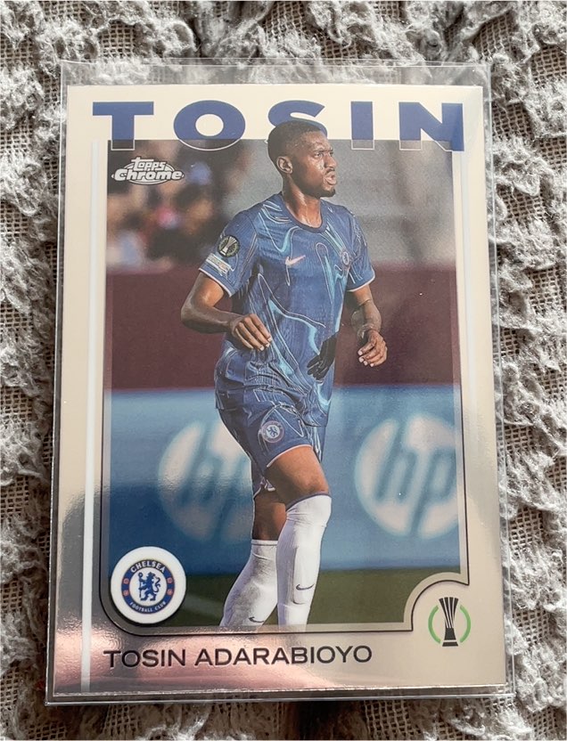 2024 Topps Chrome UEFA Club Competitions #102 Tosin Adarabioyo — front