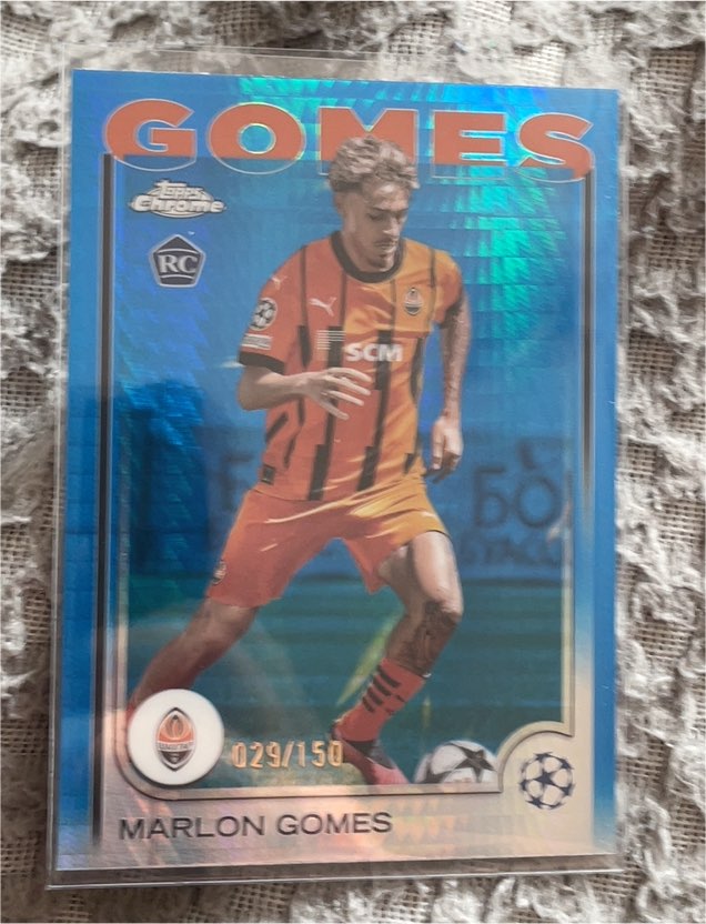 2024-25 Topps Chrome UEFA #30 Marlon Gomes — front