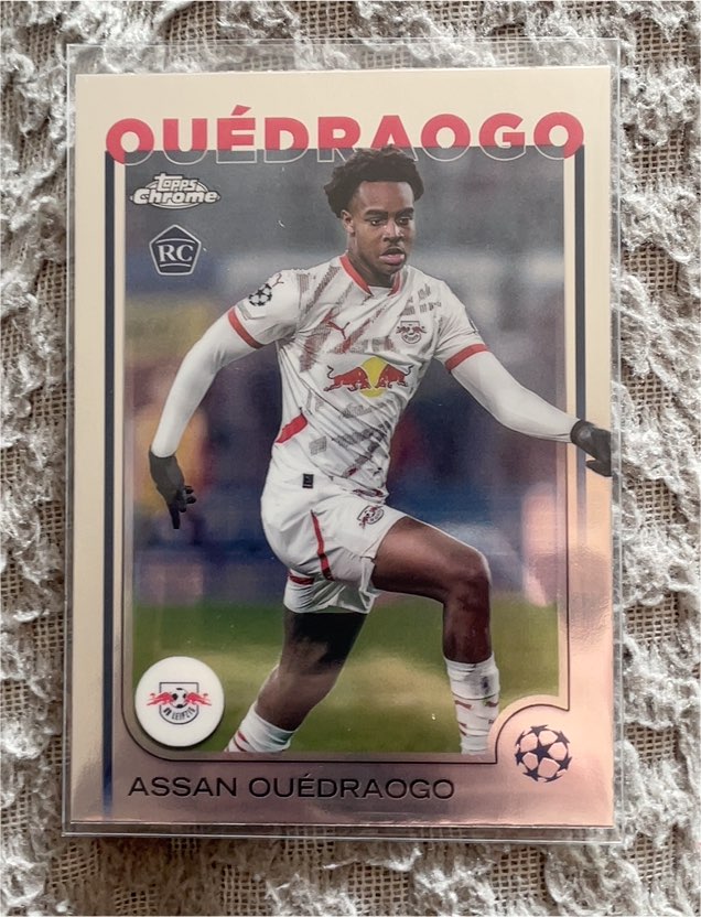 2024-25 Topps Chrome UEFA Club Competitions #83 Assan Ouédraogo RC — front