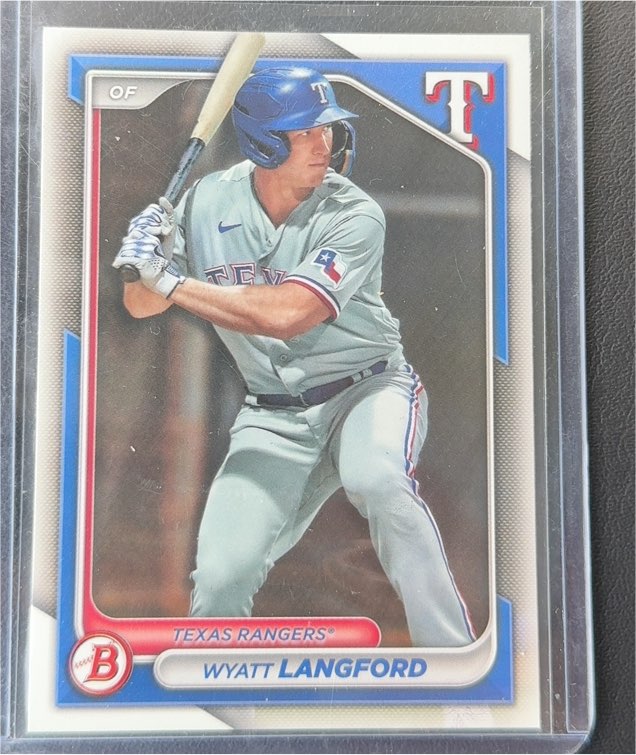 2024 Bowman Prospects #BP-64 Wyatt Langford — front