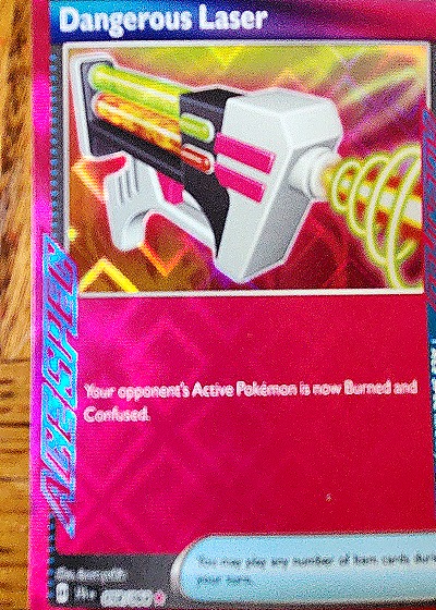 2024 Pokémon TCG Shrouded Fable #058/064 Dangerous Laser — front