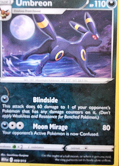 2024 Pokémon SWSH Black Star Promo #009 Umbreon — front
