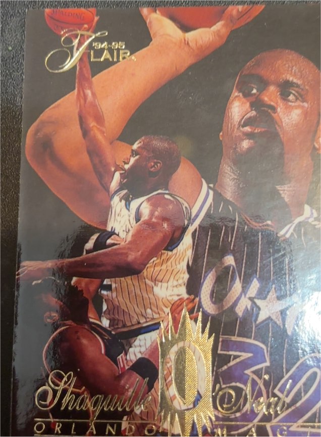 1994-95 Flair #107 Shaquille O'Neal — front