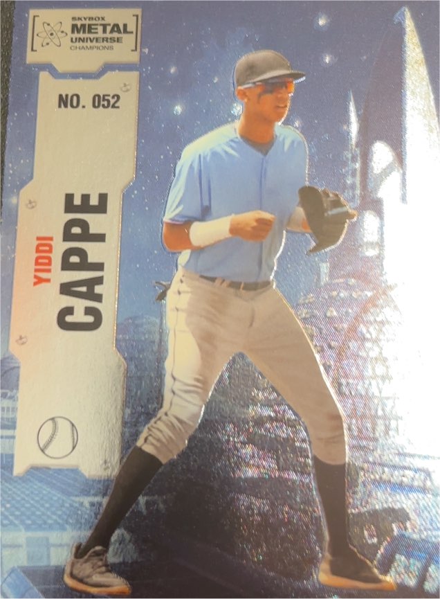 2022 Skybox Metal Universe Champions #052 Yiddi Cappe — front