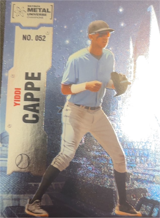 2022 Skybox Metal Universe Champions #052 Yiddi Cappe — front