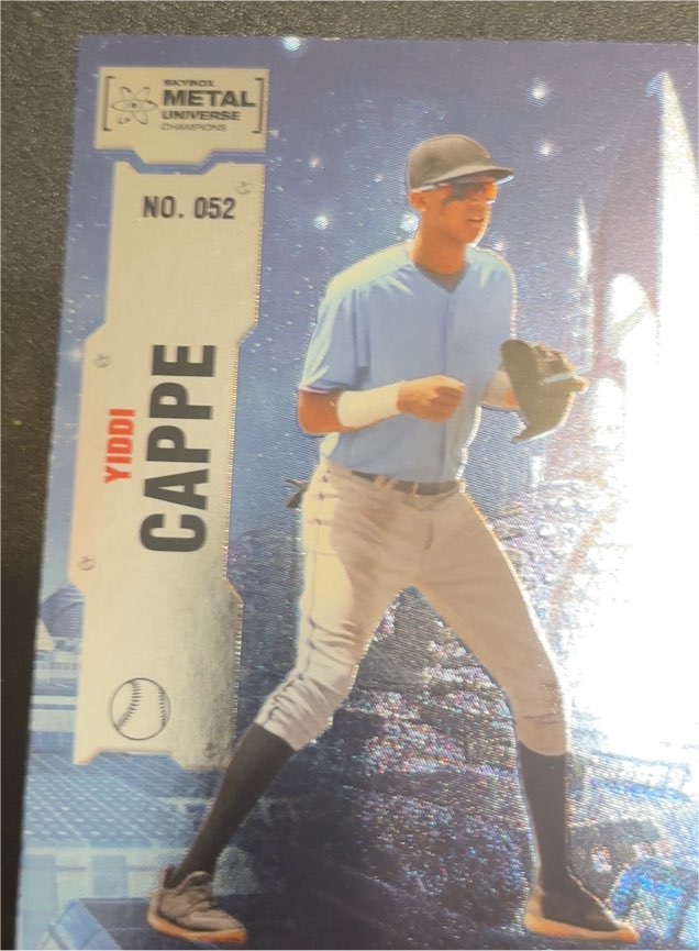 2022 Skybox Metal Universe Champions #052 Yiddi Cappe — front