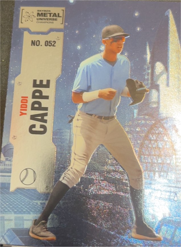2022 Skybox Metal Universe Champions #052 Yiddi Cappe — front