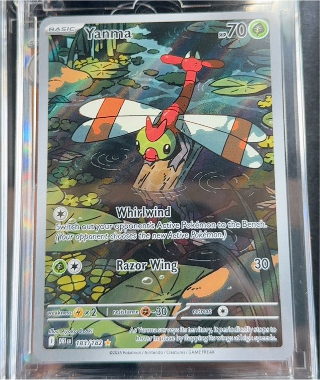 2025 Pokémon SV10: Destined Rivals #183 Yanma — front