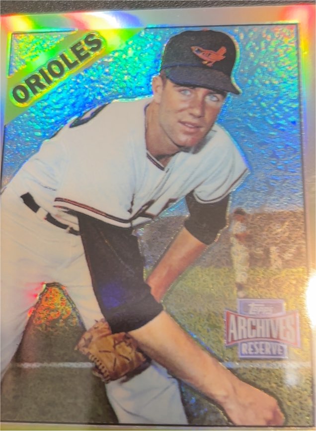 2001 Topps Archives Reserve #126 Jim Palmer — front