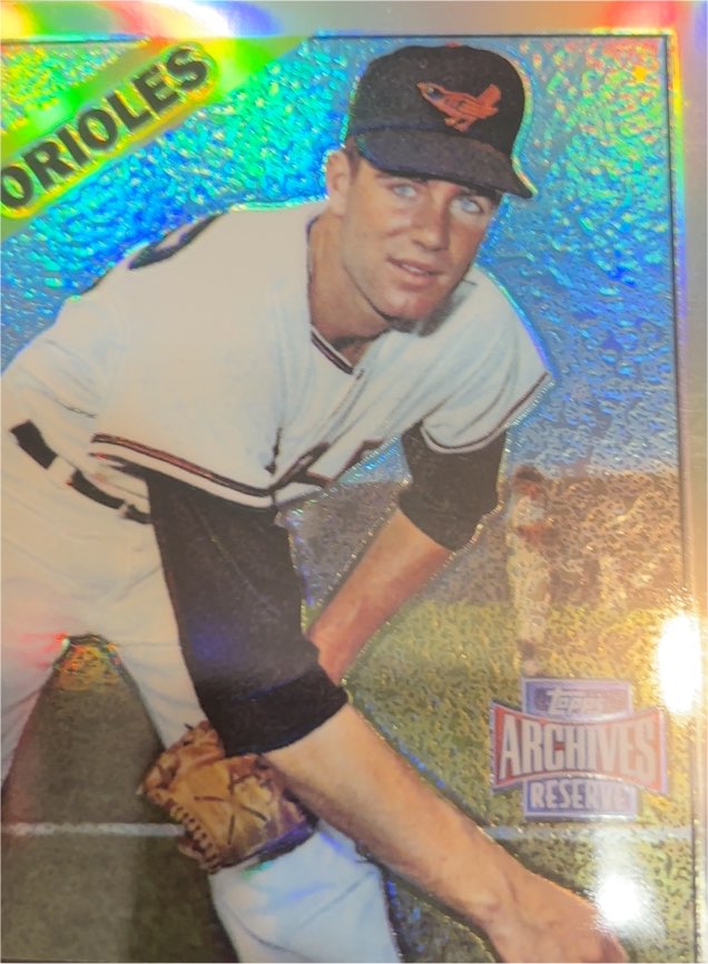 2001 Topps Archives Reserve #126 Jim Palmer — front