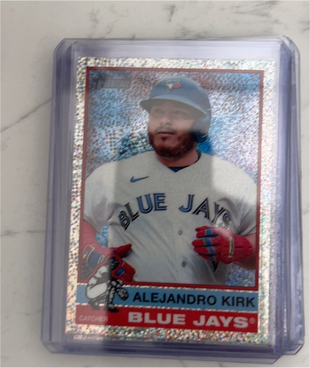 2025 Topps Heritage Chrome #489 Alejandro Kirk — front