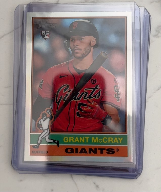 2025 Topps Heritage #53 Grant McCray — front