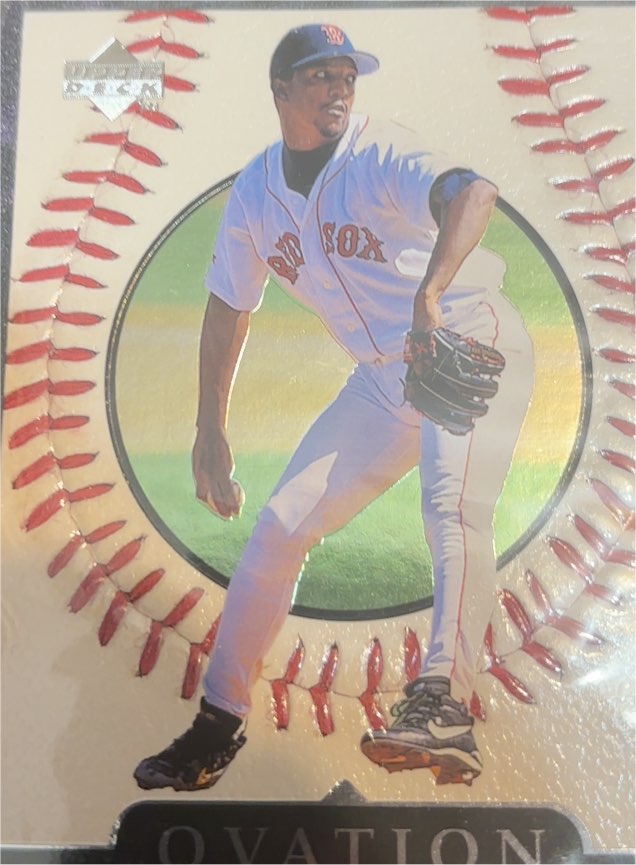1999 Upper Deck Ovation #43 Pedro Martinez — front