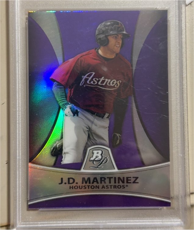 2010 Bowman Platinum #PP23 J.D. Martinez — front