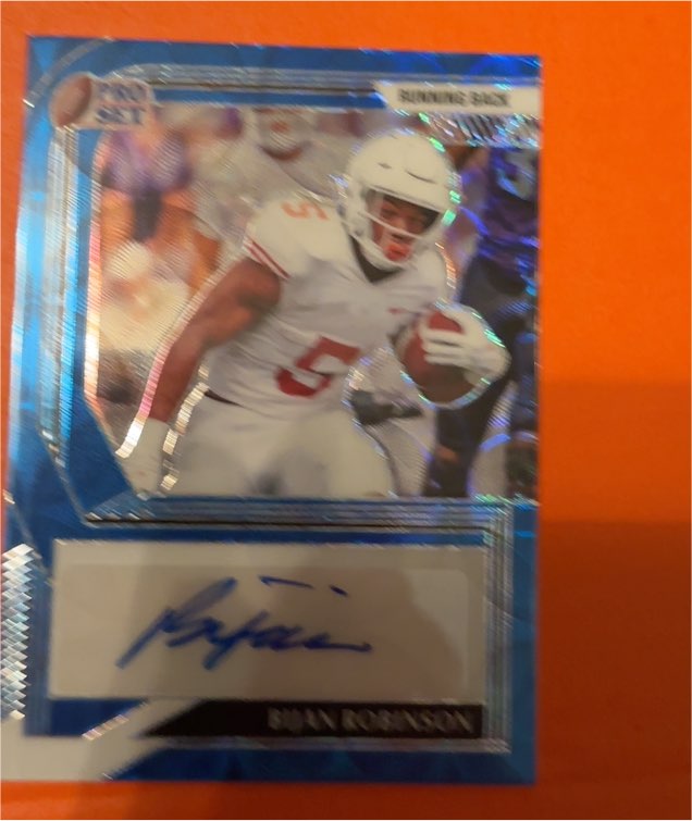 2022 Leaf Pro Set Metal Bijan Robinson — front