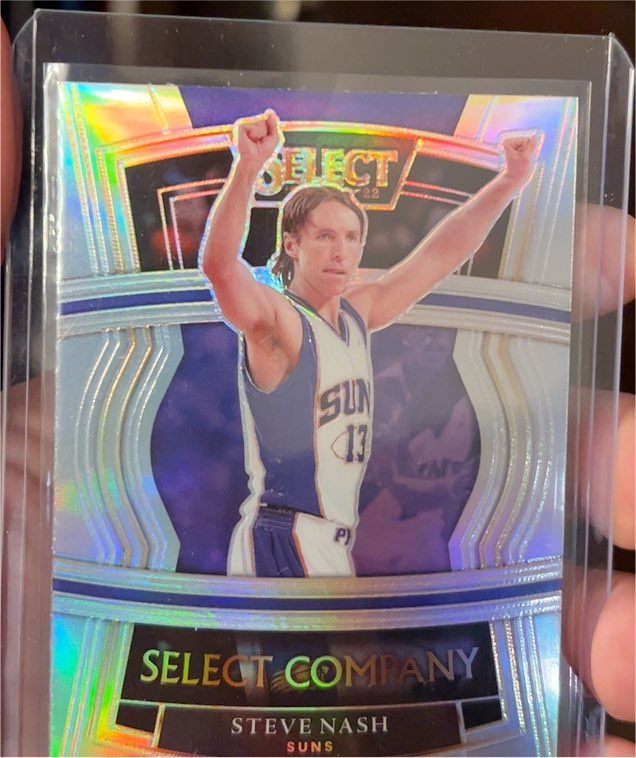 2021-22 Panini Select #9 Steve Nash Select Company — front