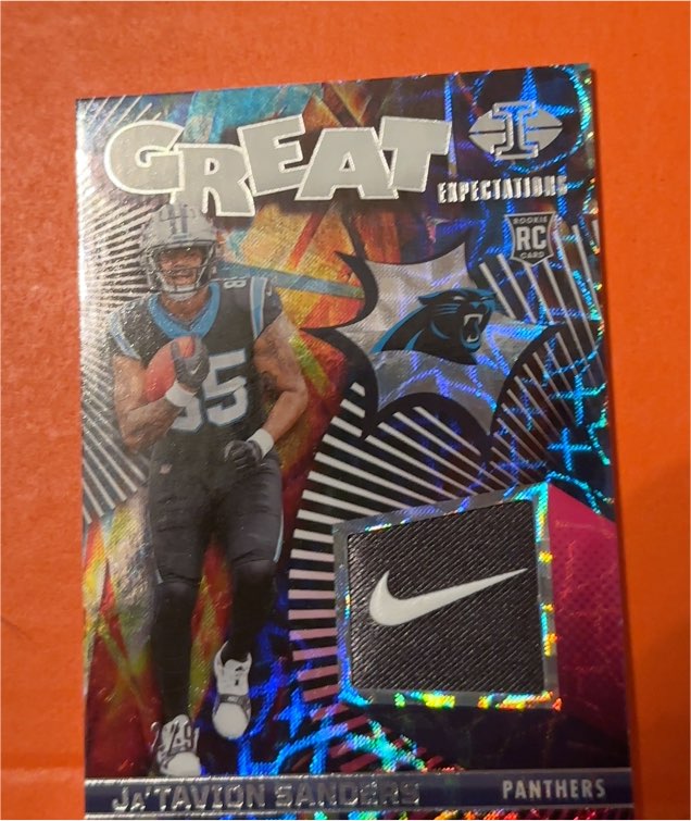 2024 Panini Illusions Great Expectations #GE-JTS Ja'Tavion Sanders — front