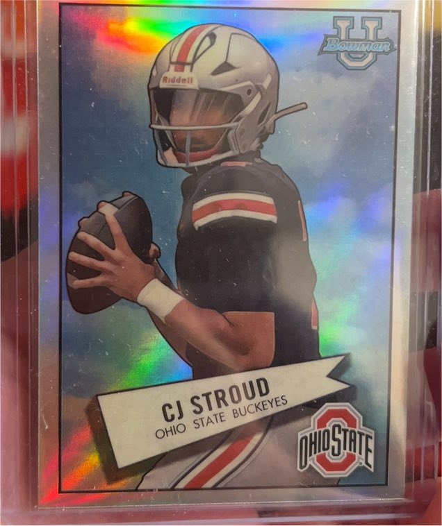 2022 Bowman Chrome University 1952 Retro #52BF-2 CJ Stroud — front