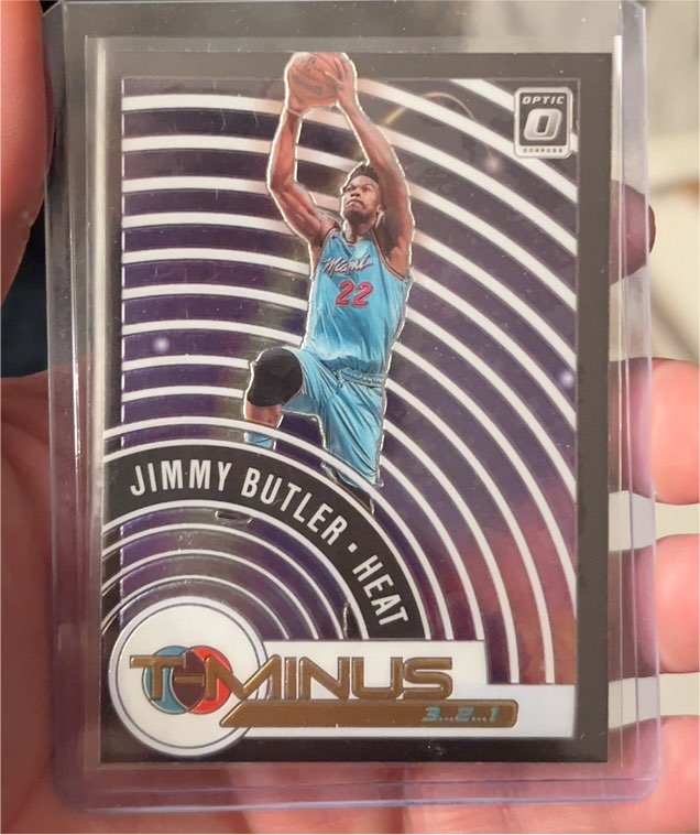 2020-21 Donruss Optic #5 Jimmy Butler T-Minus 3 2 1 — front