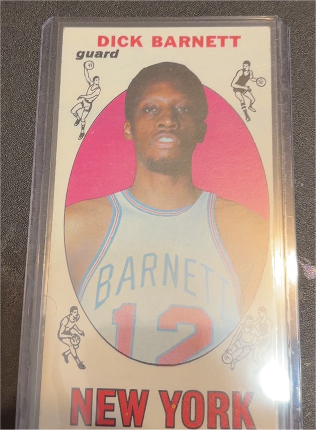 1969-70 Topps #18 Dick Barnett — front