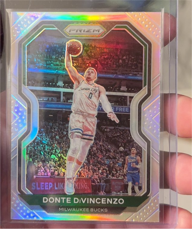 2020-21 Panini Prizm #50 Donte DiVincenzo — front