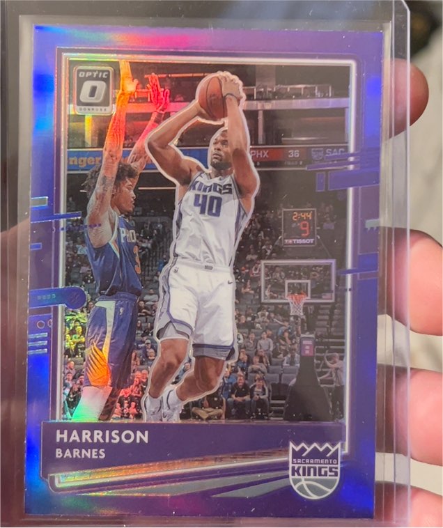 2020-21 Panini Donruss Optic #35 Harrison Barnes — front