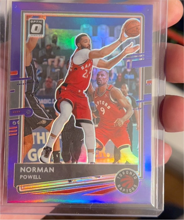 2020-21 Donruss Optic #50 Norman Powell — front