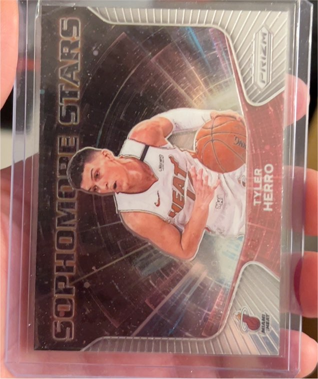 2020-21 Panini Prizm #2 Tyler Herro Sophomore Stars — front