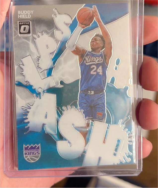 2020-21 Donruss Optic #9 Buddy Hield Splash — front