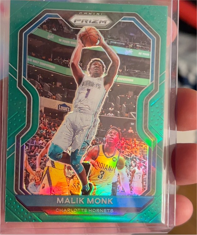 2020-21 Panini Prizm #15 Malik Monk — front