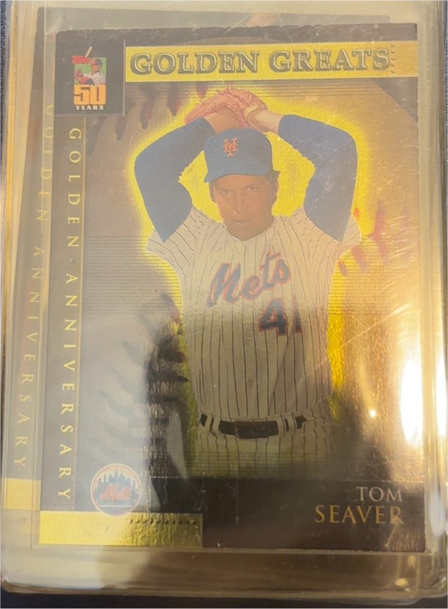 2001 Topps Golden Anniversary #GA6 Tom Seaver — front