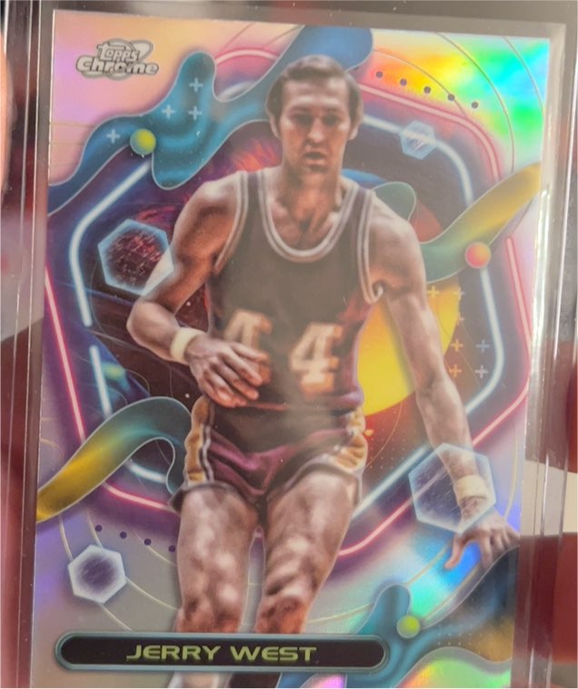 2023-24 Topps Cosmic Chrome #58 Jerry West — front