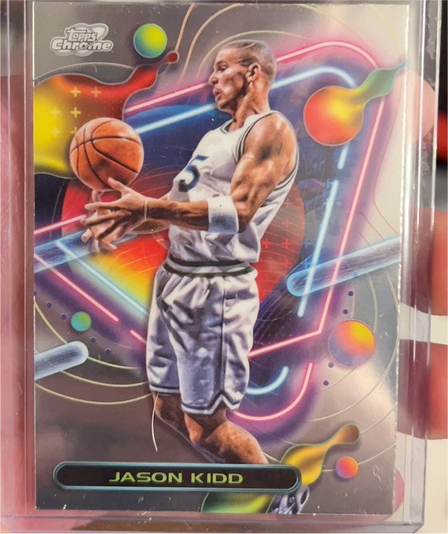 2023-24 Topps Chrome Cosmic #143 Jason Kidd — front