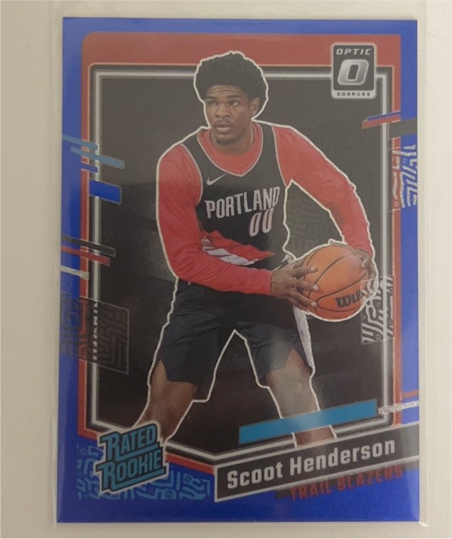 2023-24 Donruss Optic #239 Scoot Henderson — front