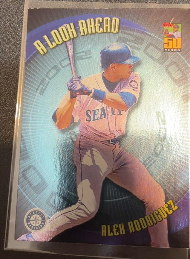 2000 Topps A Look Ahead #LA4 Alex Rodriguez — front