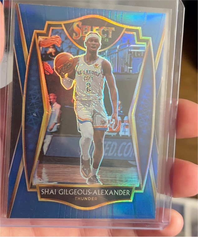 2020-21 Panini Select #119 Shai Gilgeous-Alexander — front