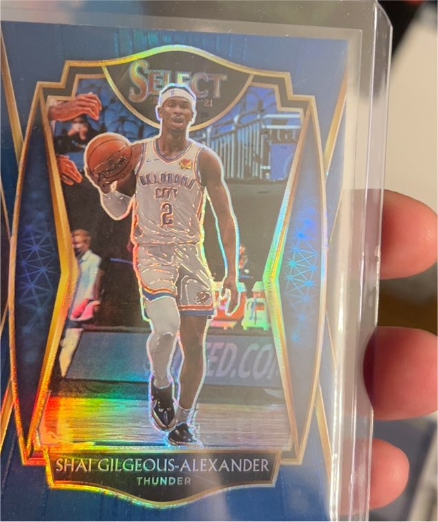 2020-21 Panini Select #119 Shai Gilgeous-Alexander — front