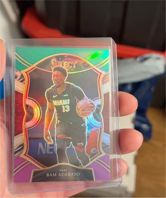 2020-21 Panini Select #8 Bam Adebayo — front