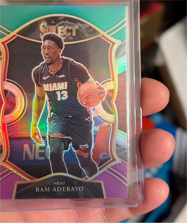 2020-21 Panini Select #8 Bam Adebayo — front