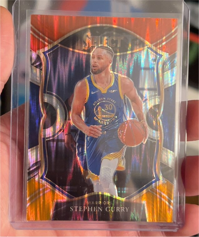 2020-21 Panini Select #57 Stephen Curry — front