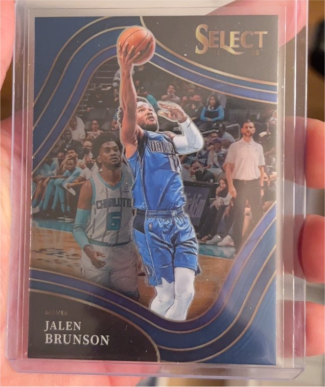 2021-22 Panini Select #224 Jalen Brunson — front